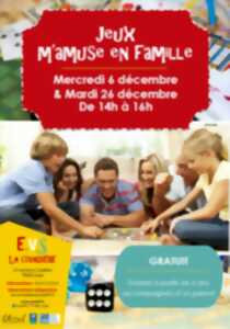 photo Atelier jeux de société en famille