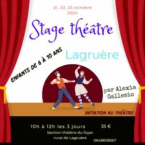 Stage de Théâtre pour enfants