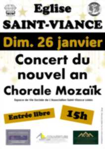 Concert du nouvel an Chorale Mozaïk