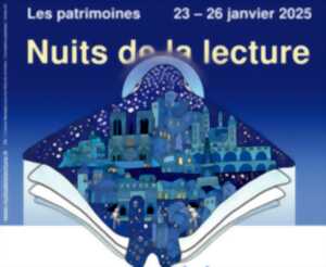 photo Nuits de la lecture - Les patrimoines