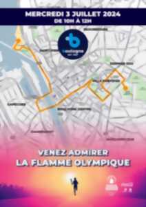 photo Relais de la flamme olympique 20240 - Passage à Boulogne sur mer