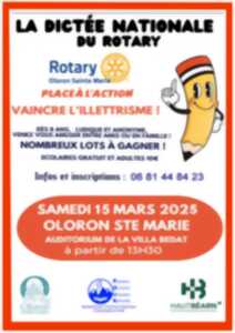 photo La dictée nationale du Rotary