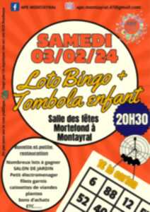 Loto bingo et tombola enfants