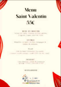 photo Menu Saint-Valentin