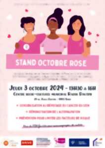 Stand octobre rose (centre Raoul Dautry)