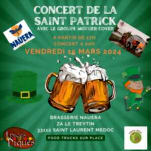 Concert de la Saint-Patrick  à la brasserie Naùera