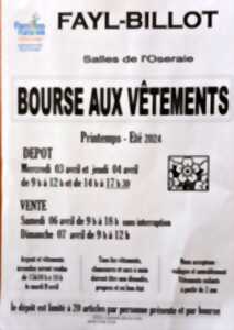 photo BOURSE AUX VETEMENTS PRINTEMPS-ÉTÉ A FAYL-BILLOT