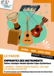 photo LE PAKZIC - EMPRUNTEZ DES INSTRUMENTS DE MUSIQUE !