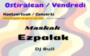 photo Fêtes de village : concerts Maskak-Ezpalak-DJ Bull