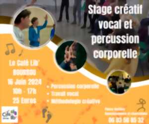 photo Stage créatif vocal et percussion corporelle - Bourrou - 16.06.2024