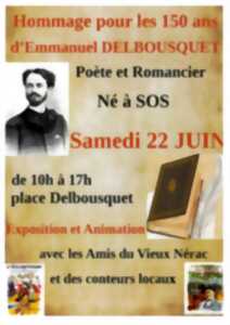 Hommage pour les 150 ans d'Emmanuel Delbousquet