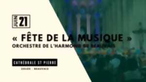 Fête de la musique avec l'orchestre de l'harmonie de Beauvais