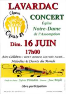 Concert du Choeur Opus 81