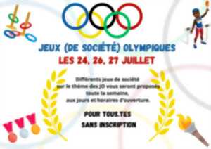 Animation-Jeux (de société) olympiques - La Cité des jeux