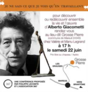 Conférence: Alberto Giacometti