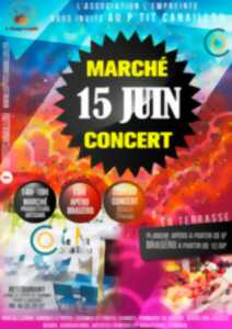 Marché, Braséro et Concert