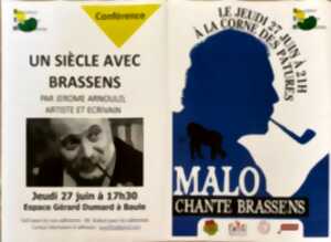 Conférence-spectacle : Une soirée avec Georges Brassens