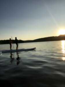 Balade en paddle et coucher de soleil