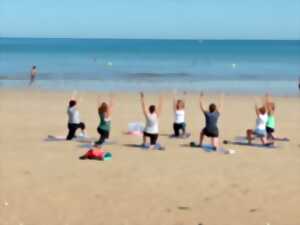 photo Yoga sur la plage à Bernières-sur-Mer