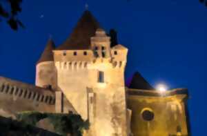 Visite nocturne du château de Biron