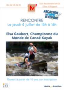photo Rencontre Avec La Championne du Monde de Canoë-Kayak - M' Le Moulleau