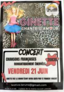 Concert à l'Estive - Ginette chante l'amour