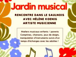 photo JARDIN MUSICAL AVEC HÉLÈNE KOENIG