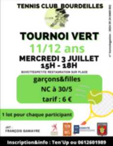 Tennis club Bourdeilles : Tournoi vert