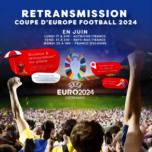 photo Retransmission euro 2024 de football
