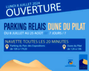 Parking Relais pour la Dune du Pilat