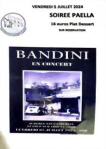 photo Soirée paella et concert de Bandini