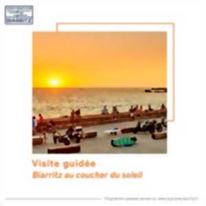 photo Nouveauté : Biarritz au coucher du soleil