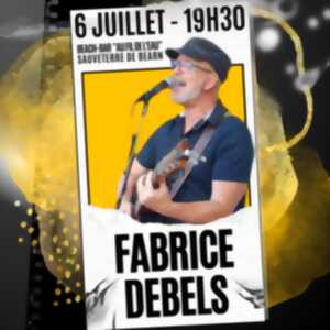 photo Fabrice Debels en concert