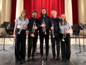 photo Festival Ferrandou Musique : Five by 5 trumpets, quintette à cuivres