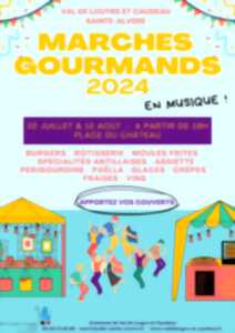 Marché gourmand à Sainte-Alvère - 22.07.2024