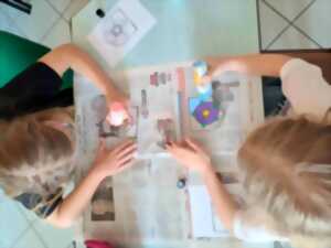 L'été des 6-12 ans : atelier L'art du vitrail à Saunay
