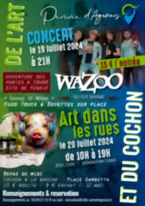 photo Festivités De l'Art et du Cochon - Concert Wazoo