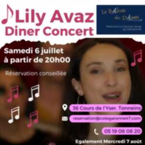 Lily Avaz en concert au Balcon des Dames