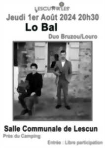 photo Les Lescunales : bal trad - Duo Bruzou/Louro