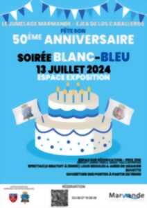 photo Soirée Blanc-Bleu - 50ème anniversaire de Jumelage Marmande-Éjéa de Los Caballeros