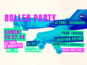 photo Roller Party Nuit Fluo