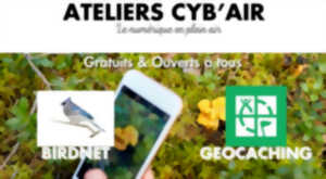 photo Atelier Cyb'air : BirdNet Geocaching