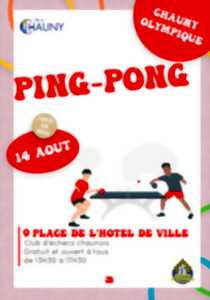 Chauny olympique: ping-pong