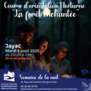 photo Semaine de la Nuit : Course d'orientation nocturne - La forêt enchantée à Jayac