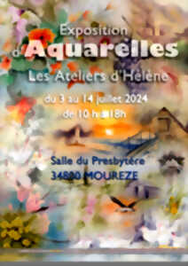 photo EXPOSITION D'AQUARELLES LES ATELIERS D'HELENE