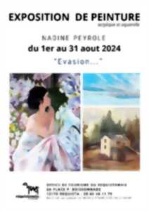 Exposition à l'Office de Tourisme du 1er août au 30 août 2024