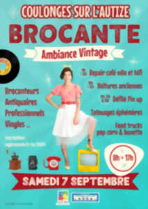 photo Brocante ambiance vintage