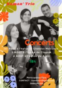 Concerts avec Kaman'Trio