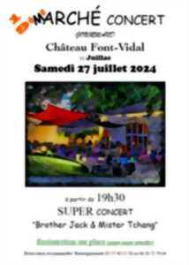 photo Marché concert au château Font-Vidal