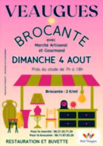 Brocante avec marché artisanal et gourmand